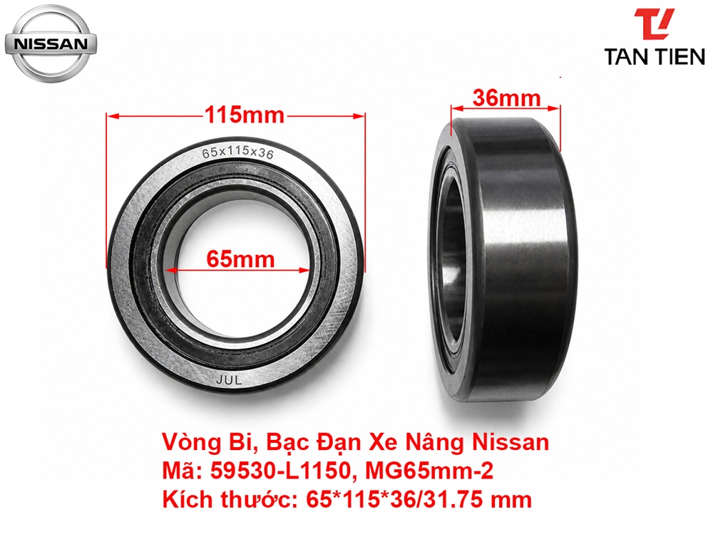 Bạc Đạn Xe Nâng Nissan 59530-L1150